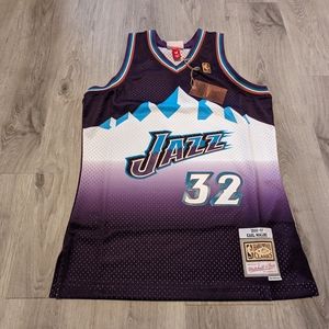 Utah Jazz Karl Malone '96 NBA Swingman Hardwood Classic M Jersey Mitchell & Ness